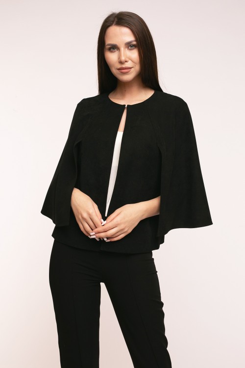 Sacou tip capa cu maneca...