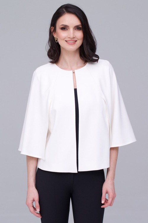 Sacou tip capa cu maneca...