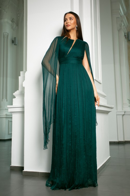 Rochie lungă din mătase...