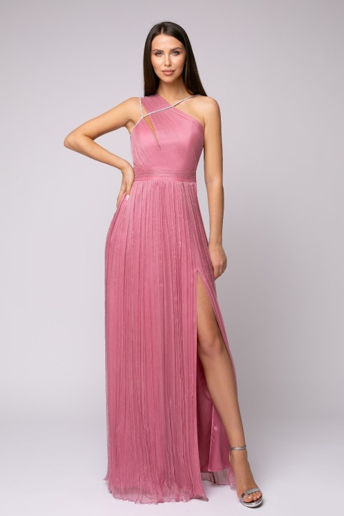 Rochie lungă din mătase...