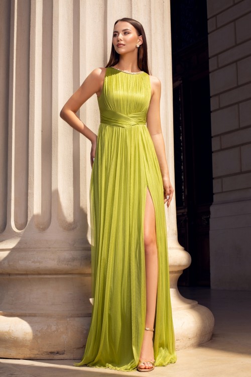 Rochie lunga din tull de...