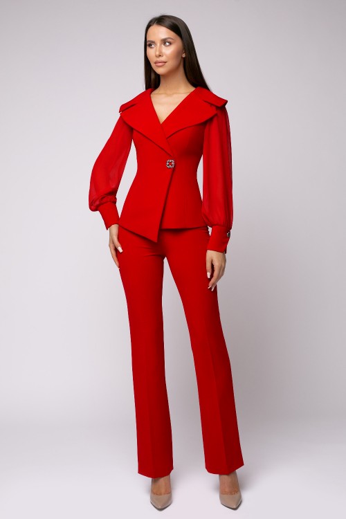 Sacou cu maneci din voal 2