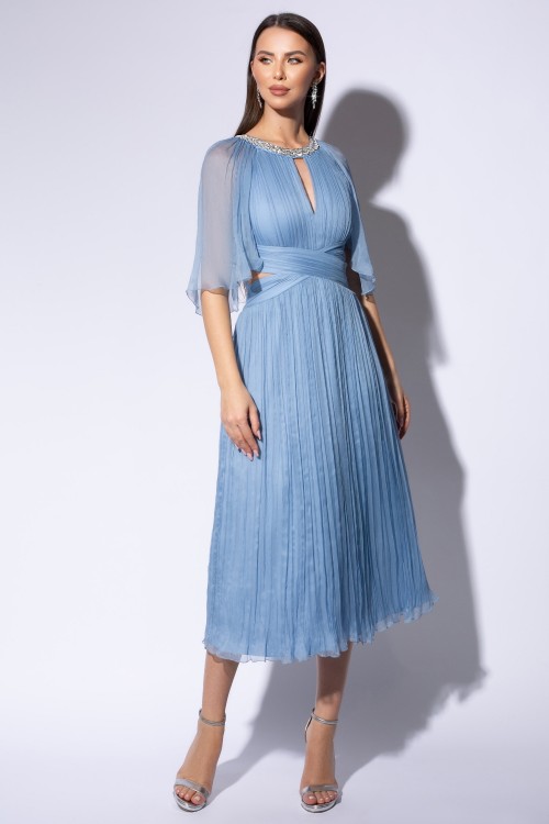 Rochie midi din matase... 2