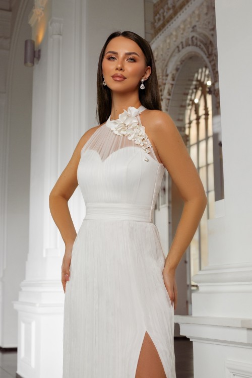 Rochie lunga din matase... 2