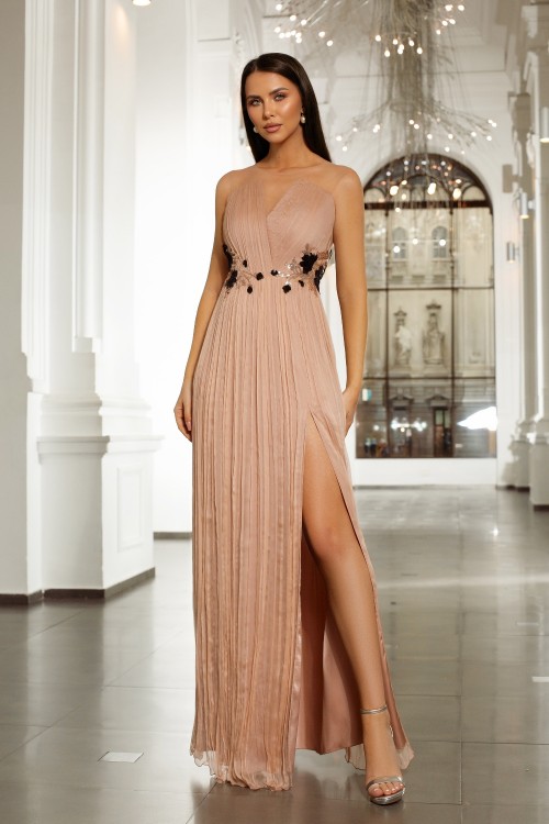 Rochie lunga din matase...