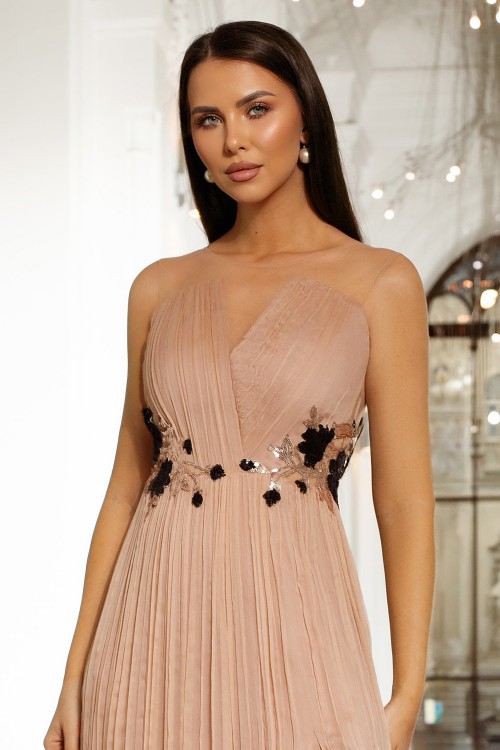 Rochie lunga din matase... 2