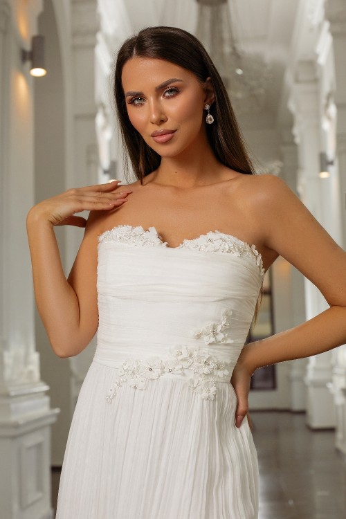 Rochie lunga din matase...