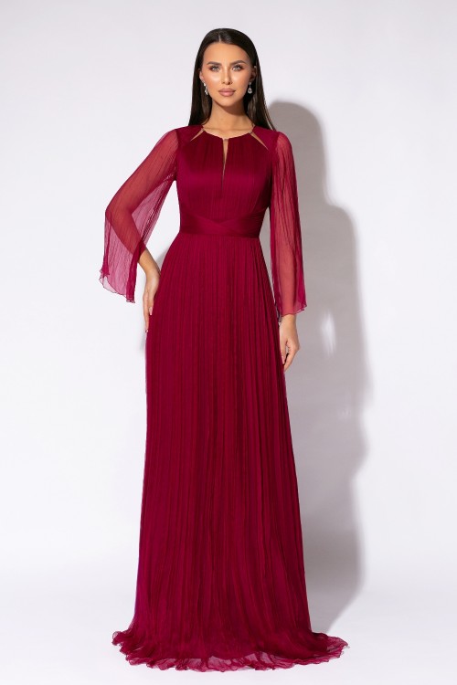 Rochie lunga din matase...