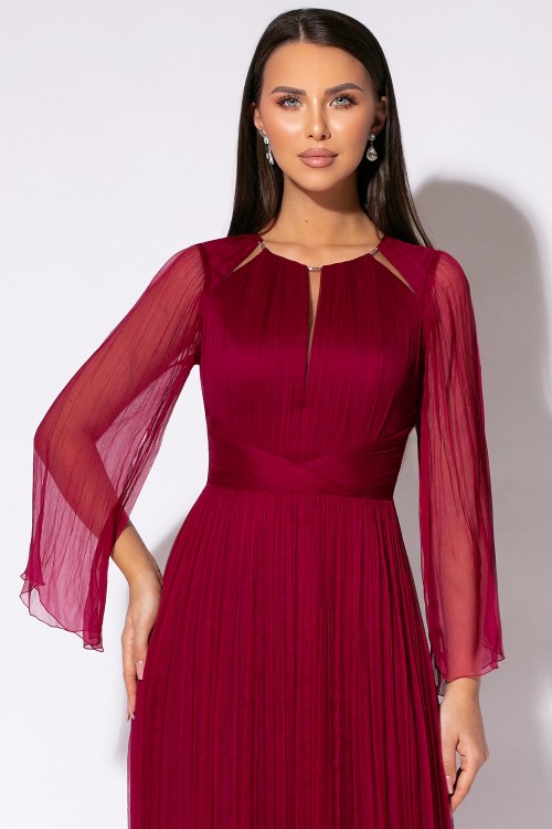 Rochie lunga din matase... 2