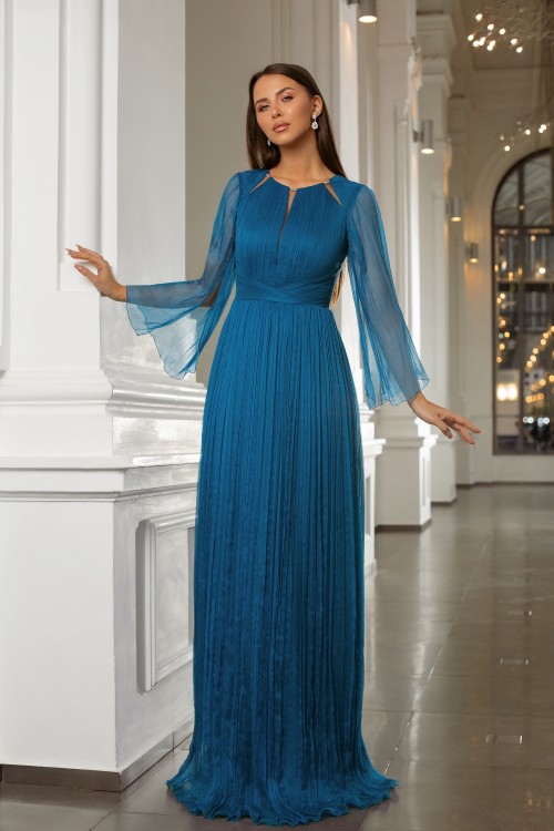 Rochie lunga din matase...