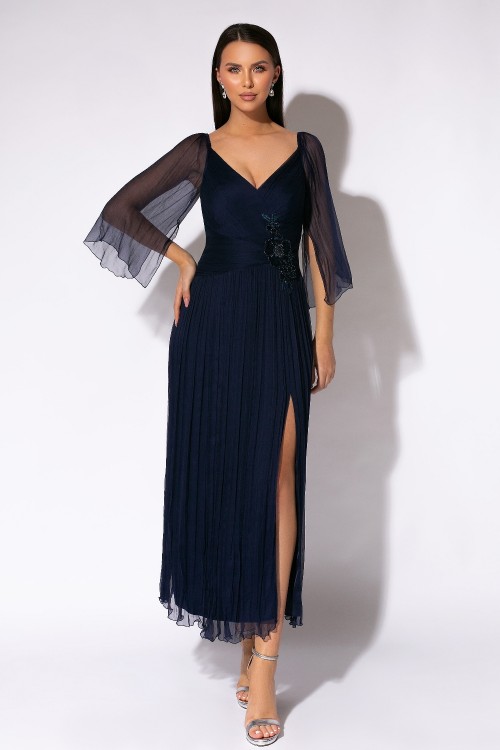 Rochie midi din matase... 2