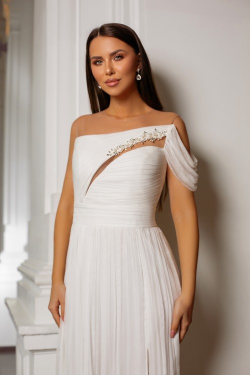 Rochie lunga din matase... 2