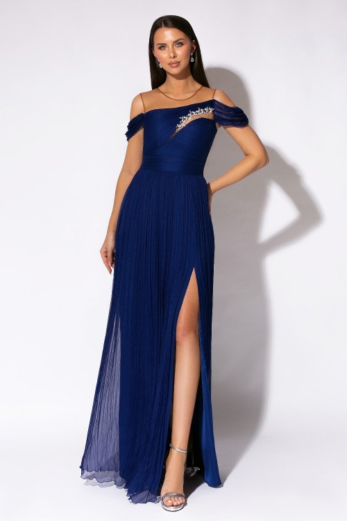 Rochie lunga din matase...