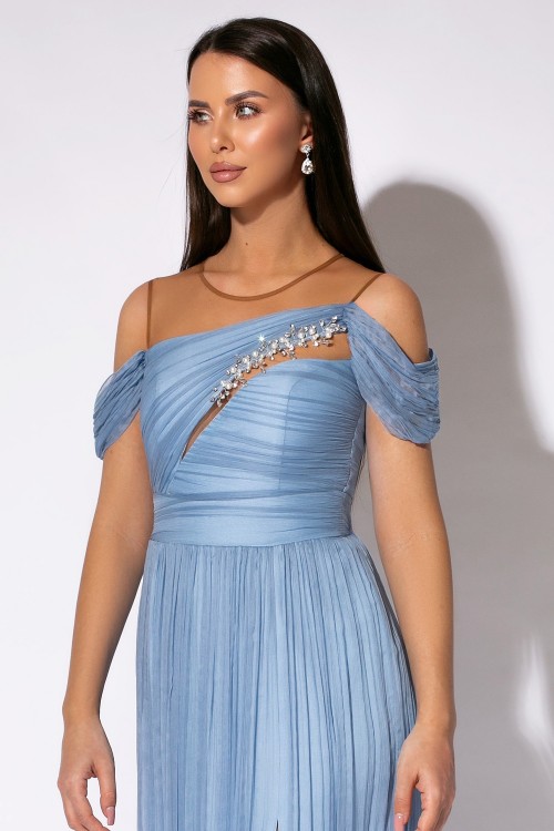 Rochie lunga din matase... 2