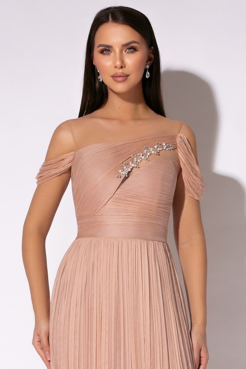 Rochie lunga din matase... 2