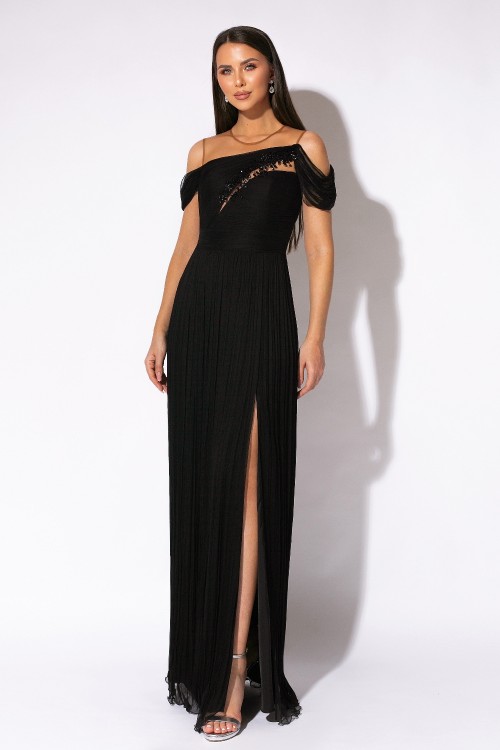 Rochie lunga din matase...