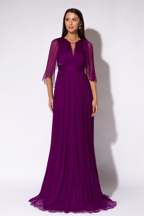 Rochie lunga din matase...