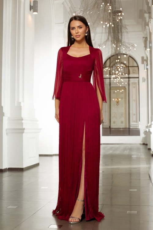 Rochie lunga din matase... 2