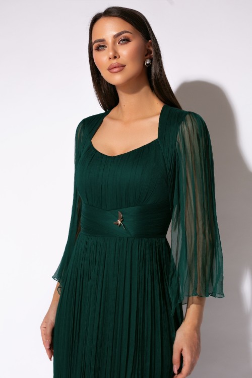 Rochie midi din matase... 2