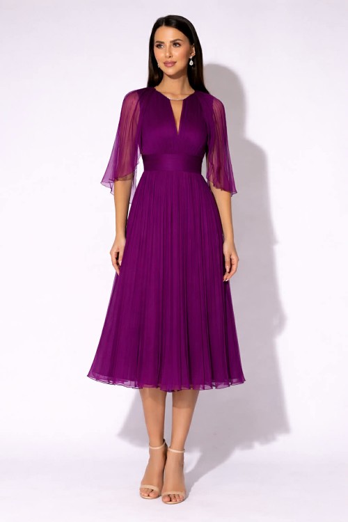 Rochie SCURTA din matase...