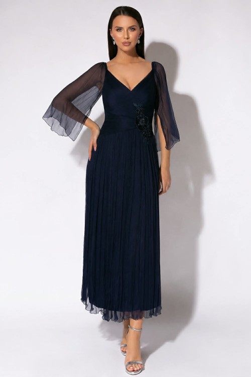 Rochie midi din matase... 2