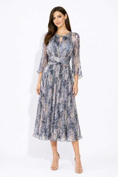 Rochie midi din matase... 2