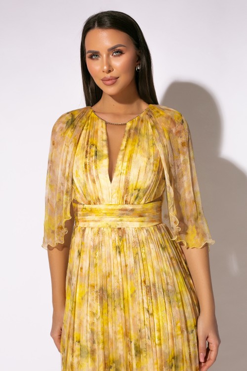 Rochie midi din matase... 2