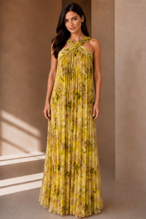 Rochie lunga din matase... 2