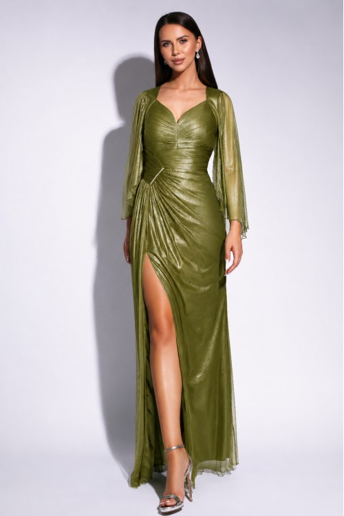 Rochie lunga din tull...